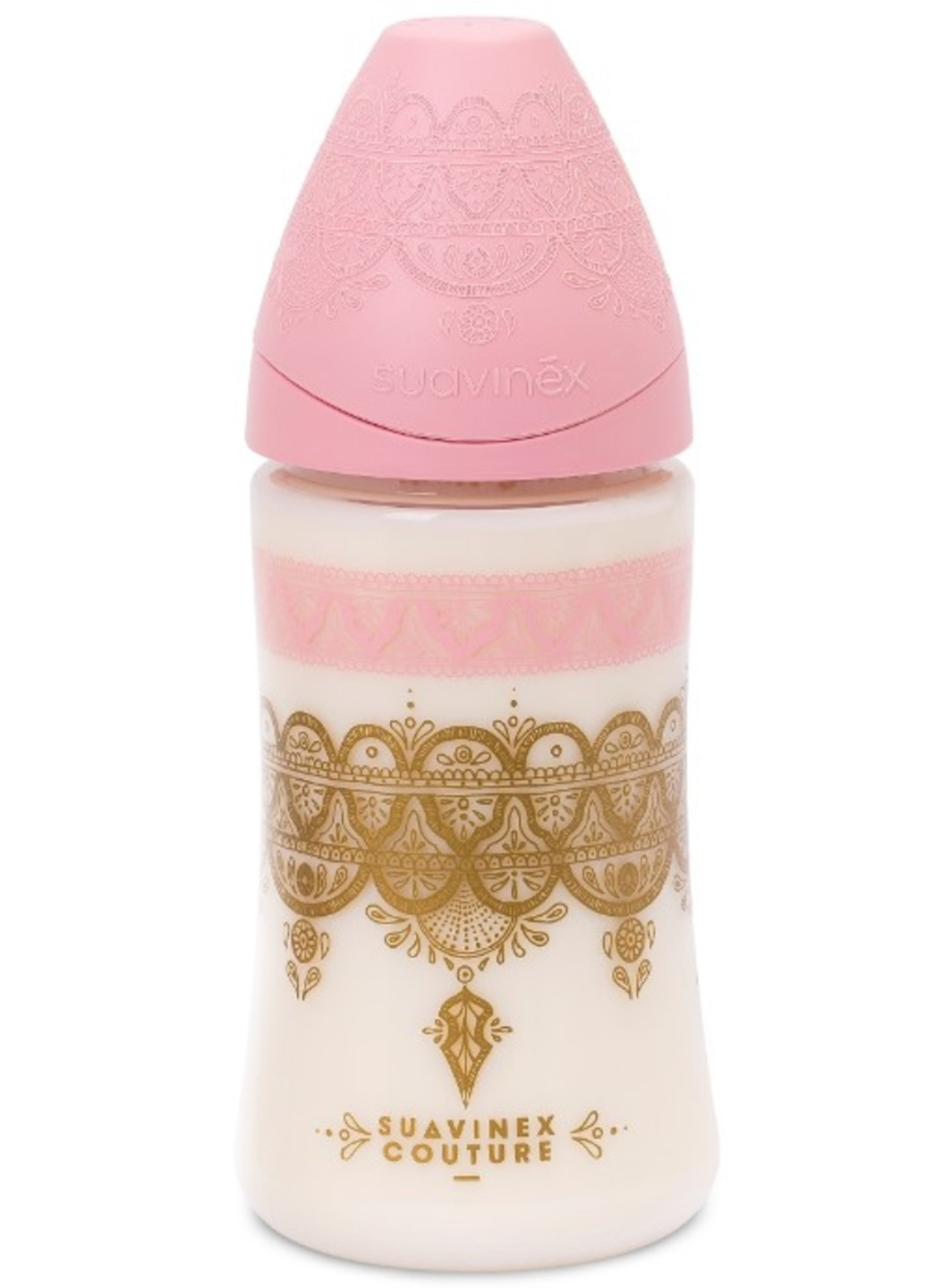 Бутылочка для кормления Couture, 270 мл, розовый (304163) Suavinex (286216192)
