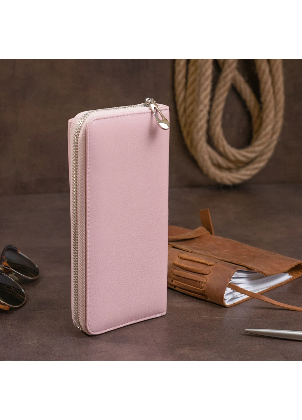 Жіночий шкіряний гаманець 20х10х2 см st leather (229458822)