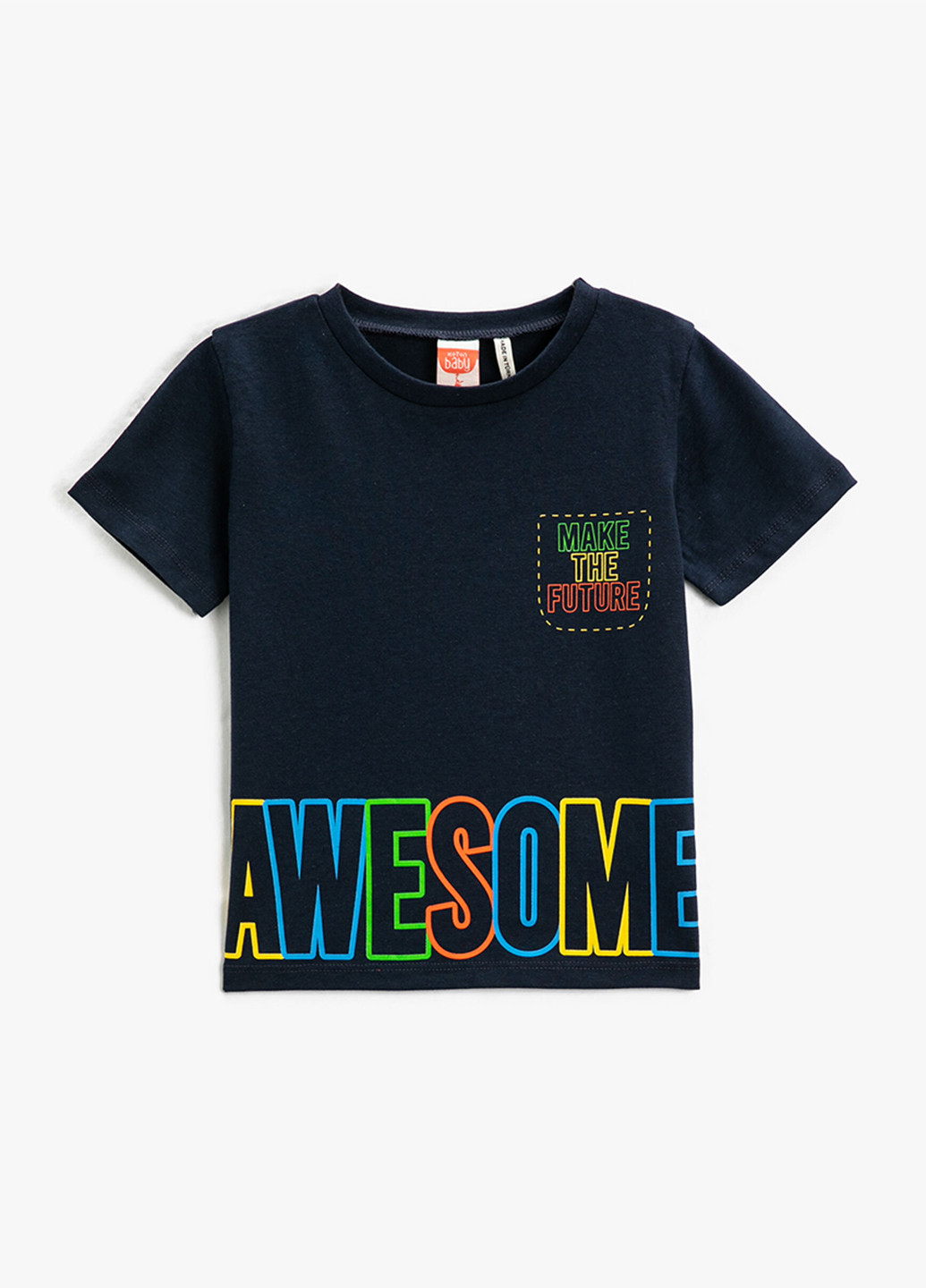 Чорна літня футболка KOTON