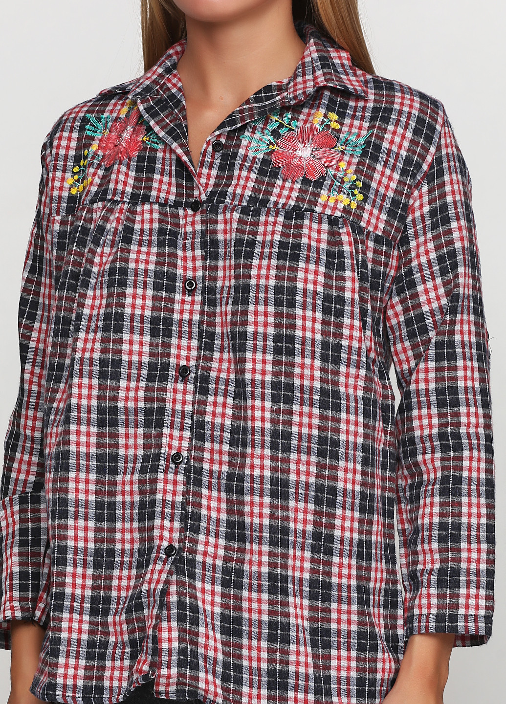 кэжуал рубашка в клетку Red Queen