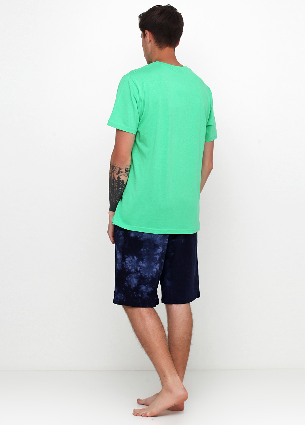 Зелений демісезонний комплект (футболка, шорти) U.S. Polo Assn.