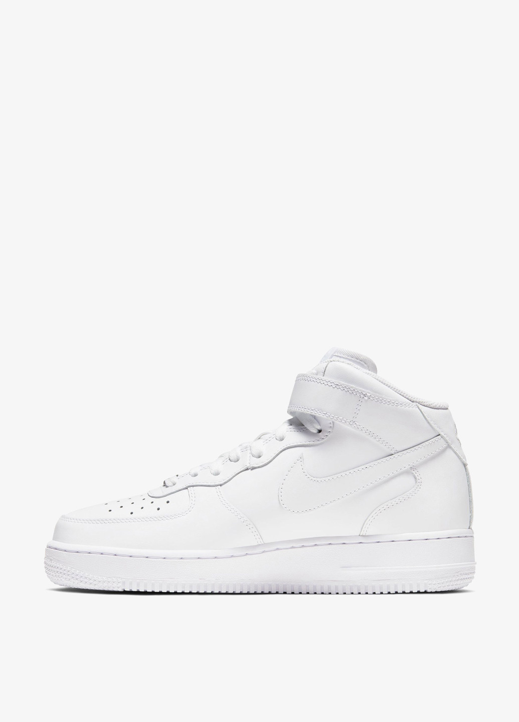 Белые всесезонные кроссовки Nike AIR FORCE 1 '07 MID