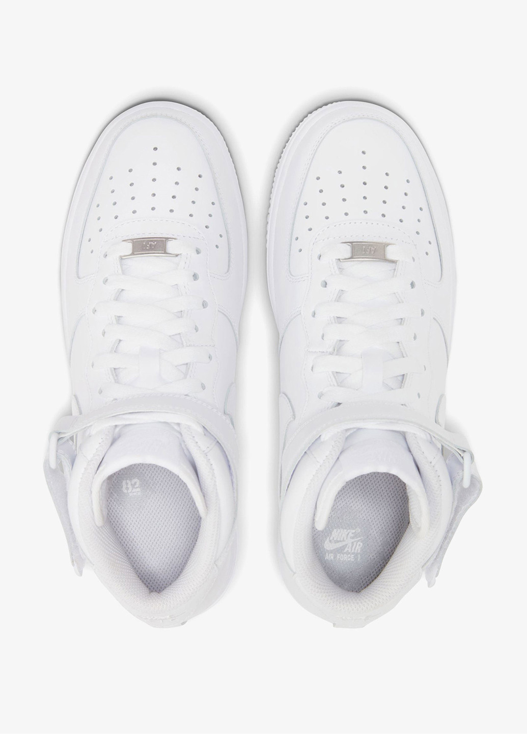 Белые всесезонные кроссовки Nike AIR FORCE 1 '07 MID