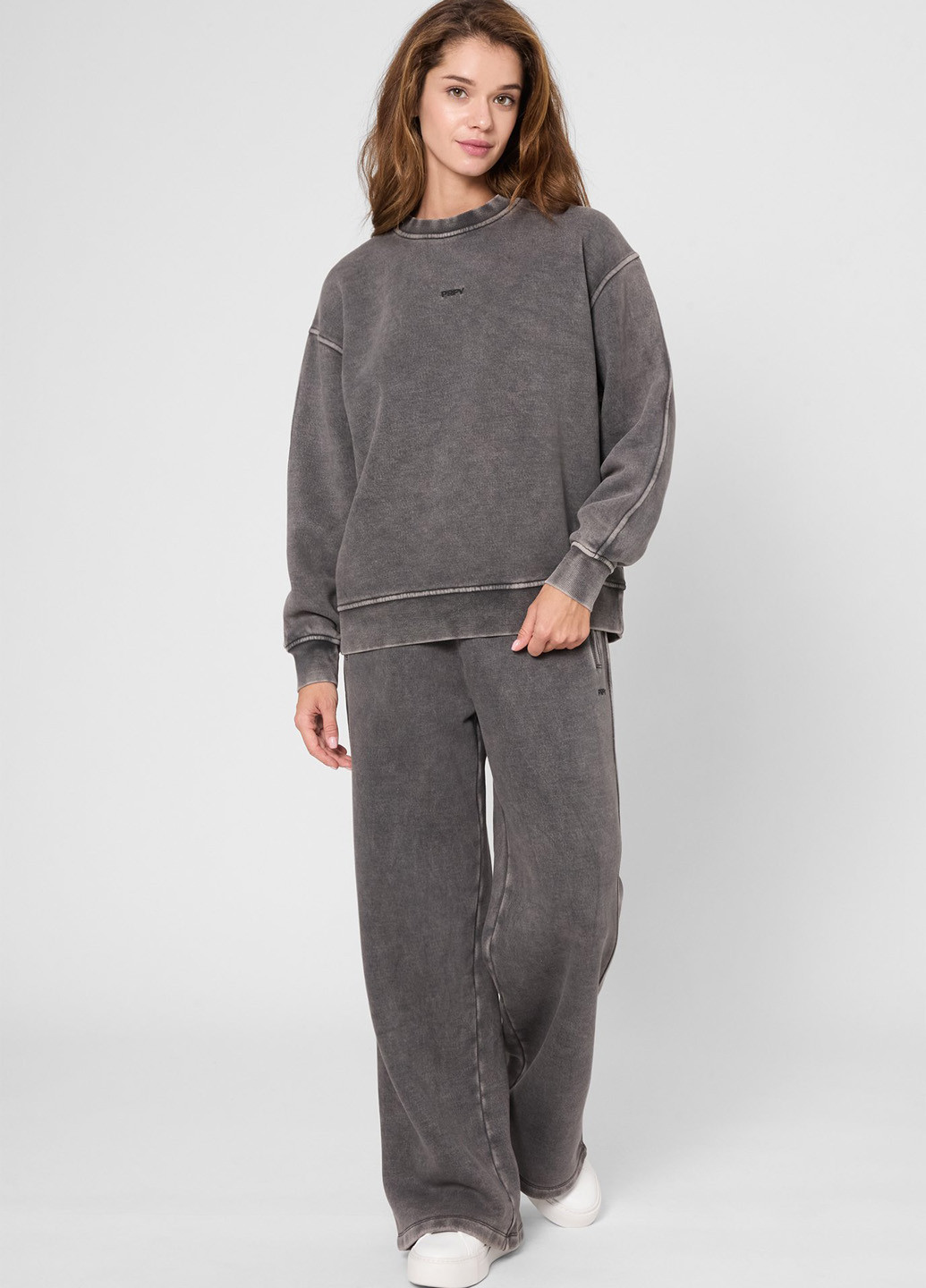 Серый свитшот PRPY варенка вышивка (366431585)