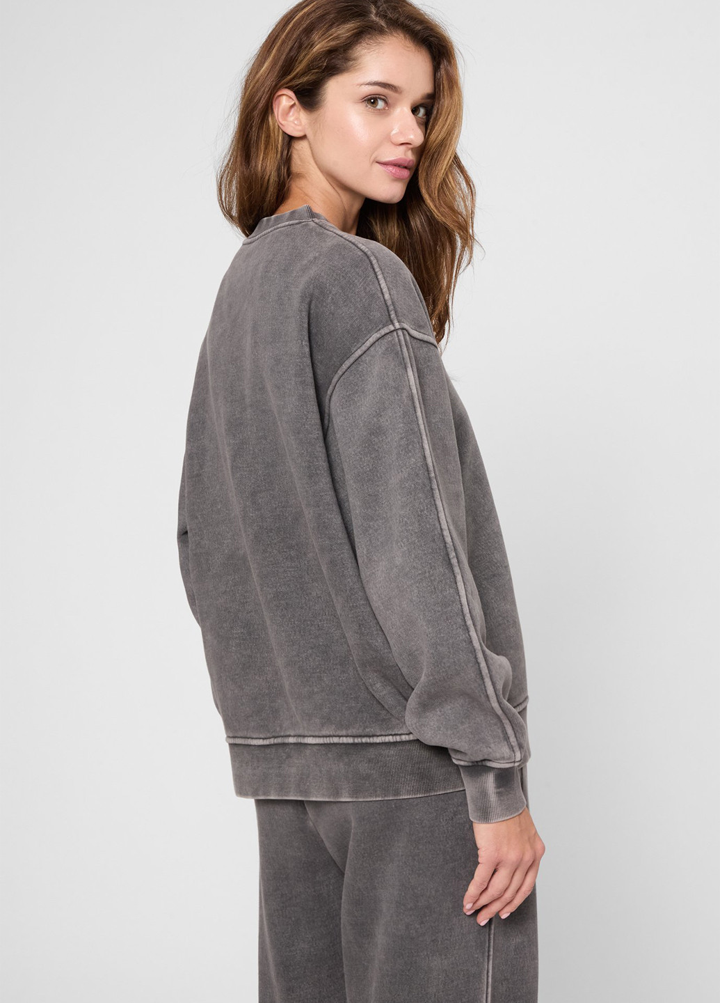 Серый свитшот PRPY варенка вышивка (366431585)