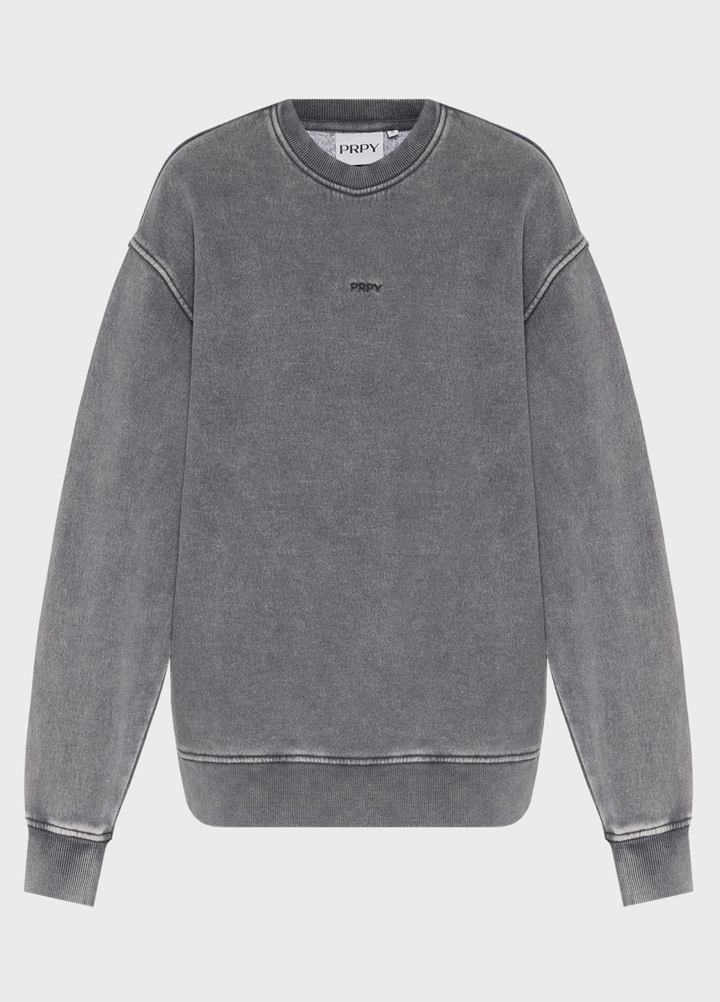 Серый свитшот PRPY варенка вышивка (366431585)