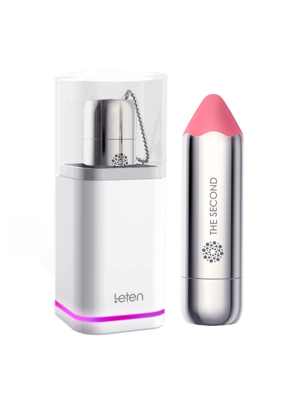 Вибропуля The Second scented powder с индукционной зарядкой, водонепроницаемая, очень мощная Leten (251954673)