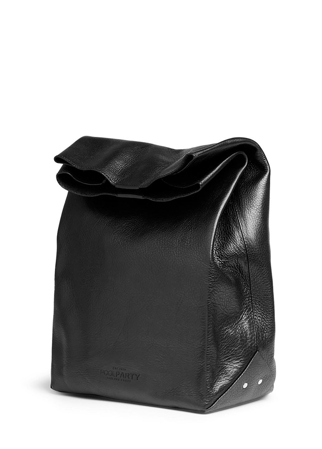 Шкіряна сумка-клатч Lunchbox 21х34х12 см PoolParty (252414934)