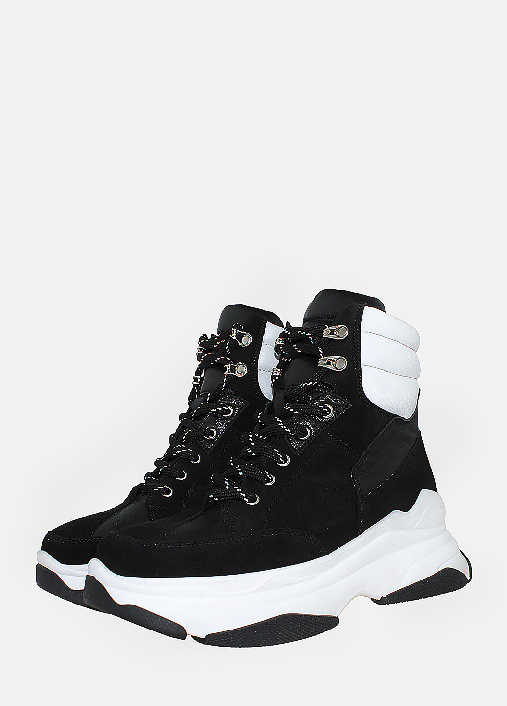 Зимние ботинки rf01125 черный Favi из натуральной замши