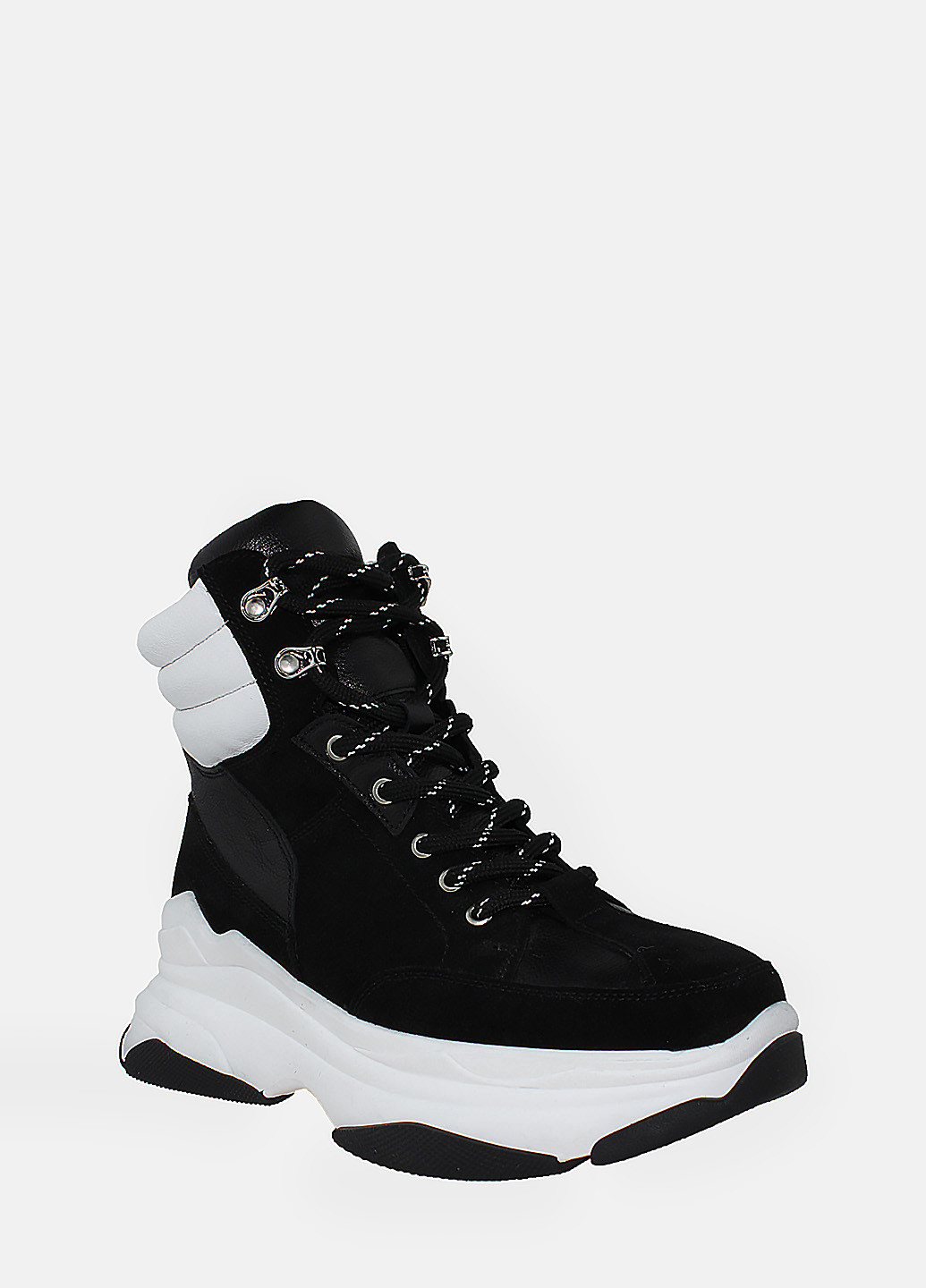 Зимние ботинки rf01125 черный Favi из натуральной замши