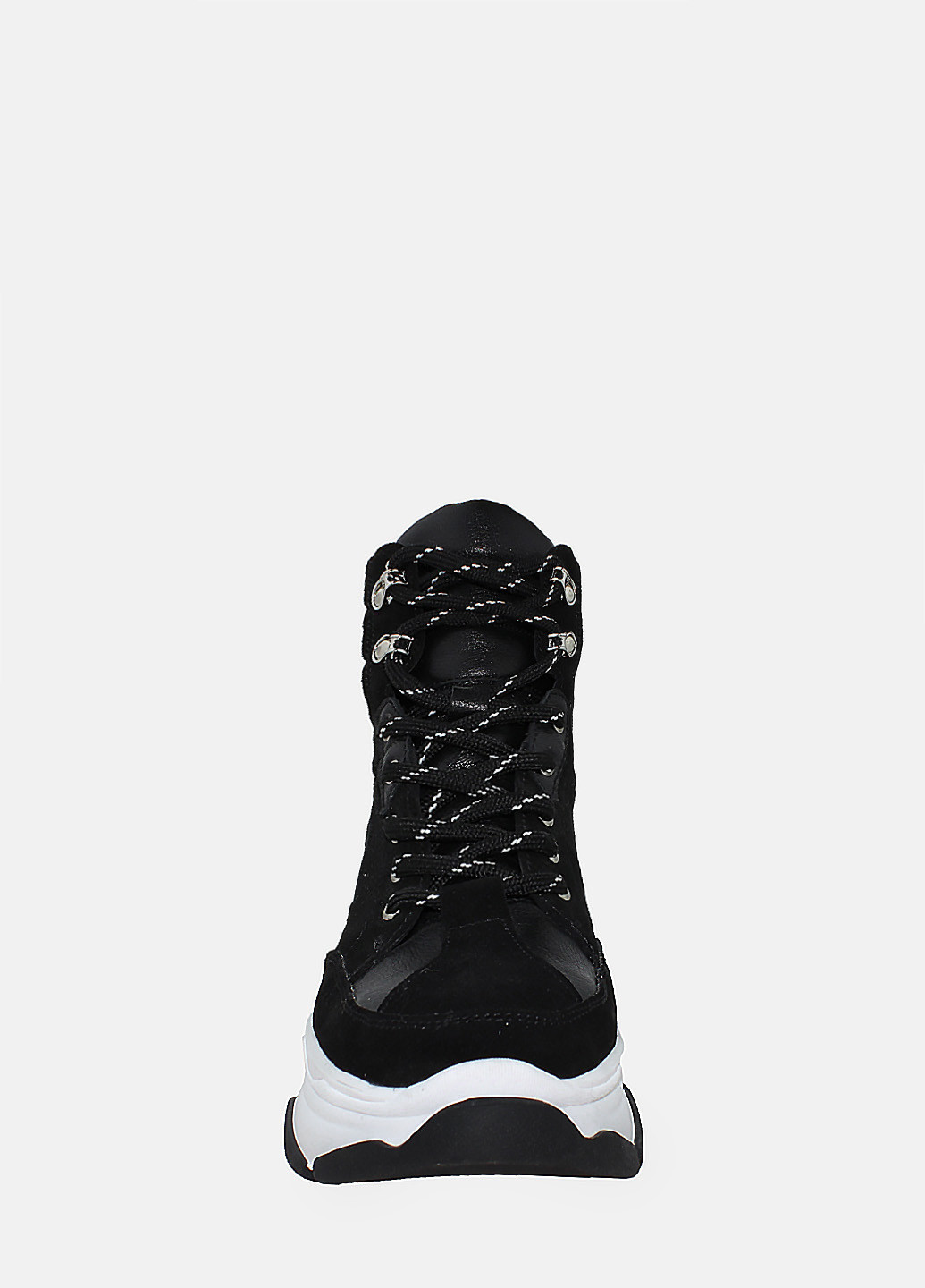 Зимние ботинки rf01125 черный Favi из натуральной замши
