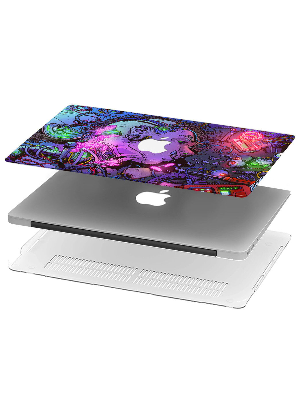 Чохол пластиковий для Apple MacBook Pro Retina 15 A1398 Мрамор (Marble) (6353-1725) MobiPrint (218528533)