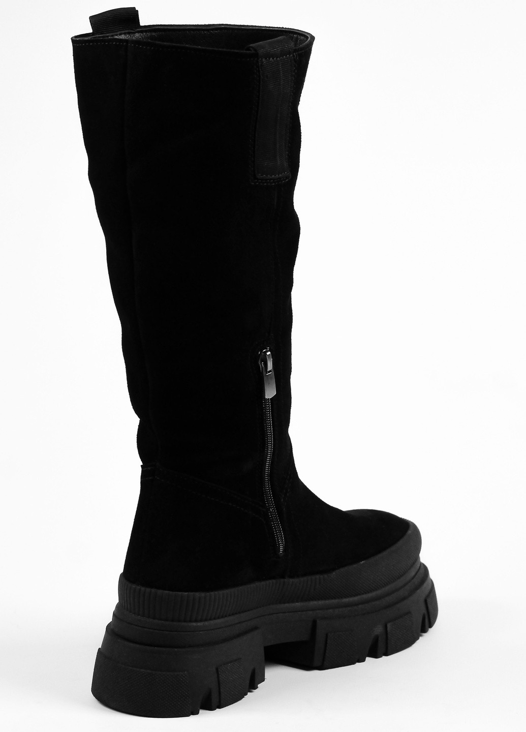 Чоботи зимові темно-бежеві замша Evromoda (255721878)