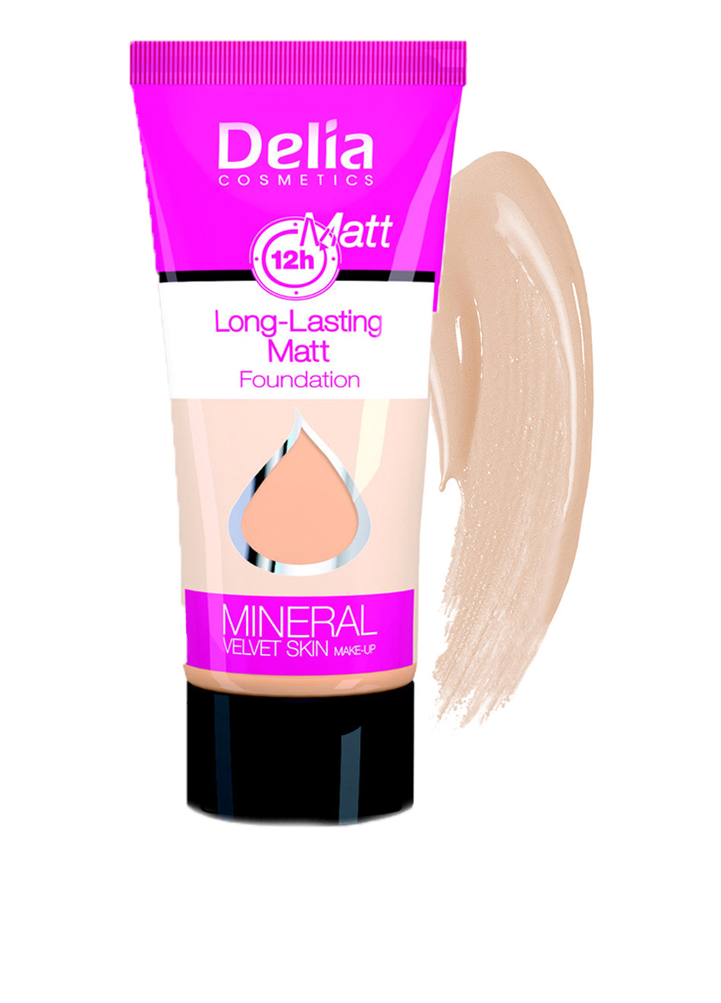 Тональный крем Mineral Velvet Skin 31, 35 мл Delia Cosmetics (72565293)