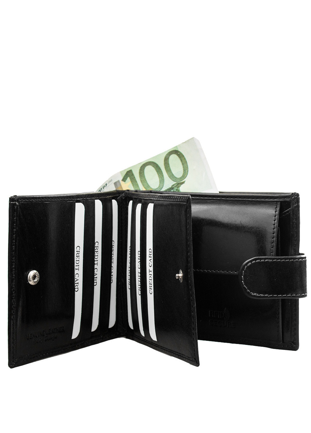 Чоловік шкіряний гаманець 12х9,5х2,5 СМХ DNK Leather (195771167)