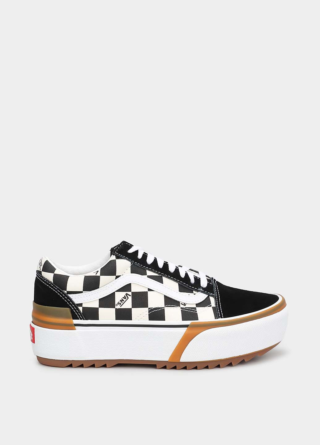 Черно-белые кеды Vans VN0A4U15VLV1