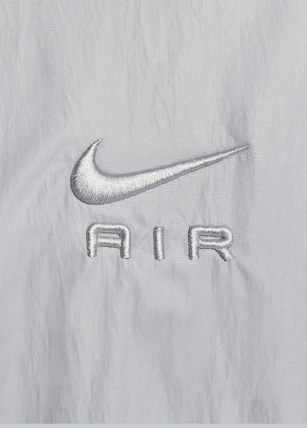 Сіра демісезонна вітровка Nike NSW AIR WOVEN JACKET