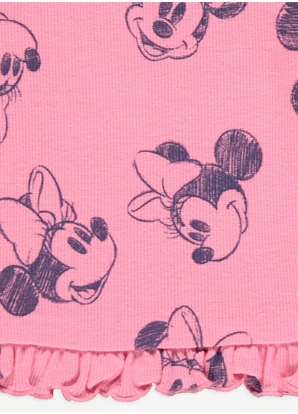 Рожевий демісезонний комплект (футболка, шорти) George