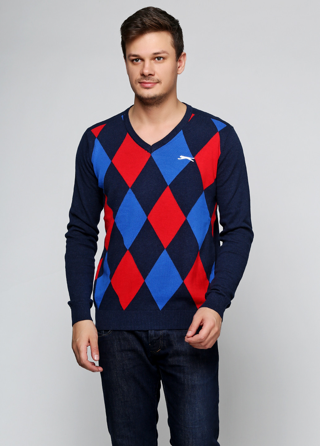 Темно-синій демісезонний пуловер пуловер Slazenger