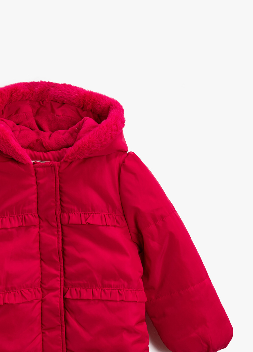 Малиновая зимняя пальто KOTON