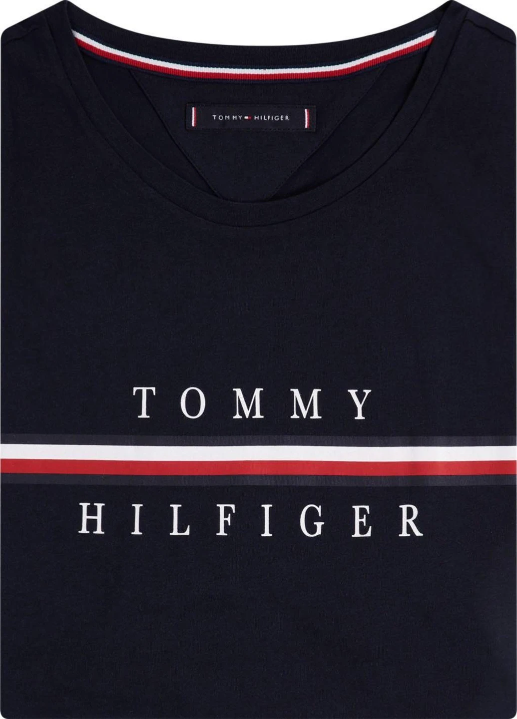 Темно-синяя футболка Tommy Hilfiger