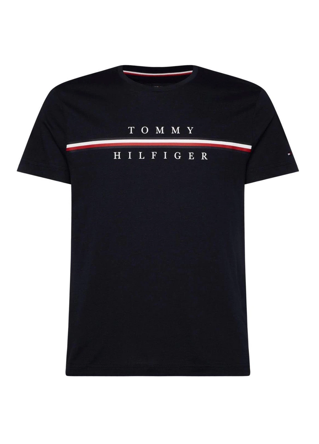 Темно-синяя футболка Tommy Hilfiger