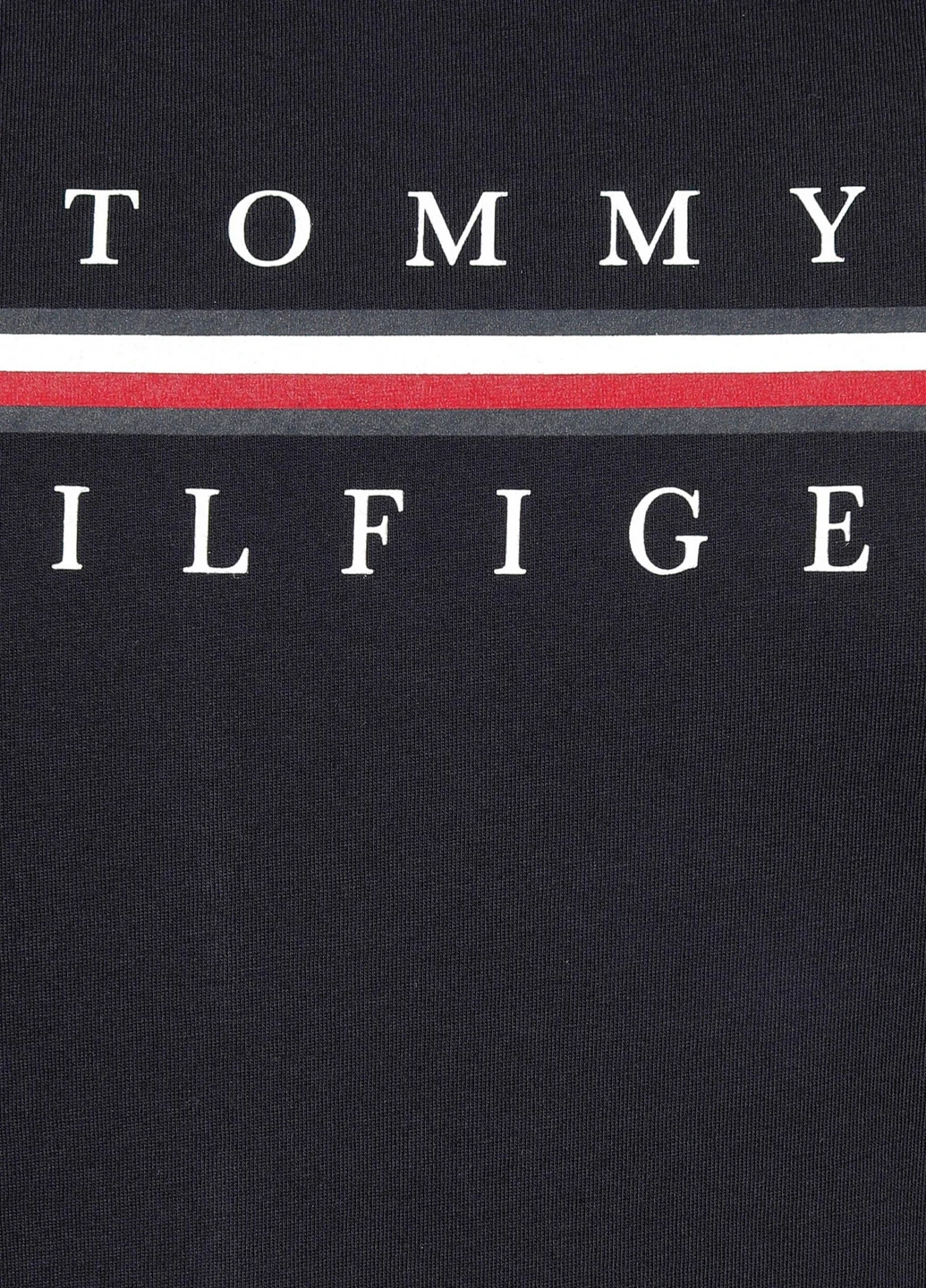 Темно-синяя футболка Tommy Hilfiger