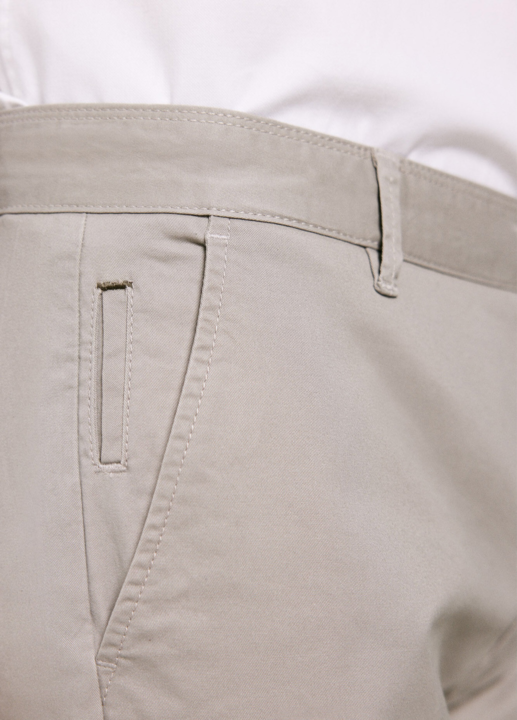 Светло-серые кэжуал демисезонные чиносы брюки Springfield