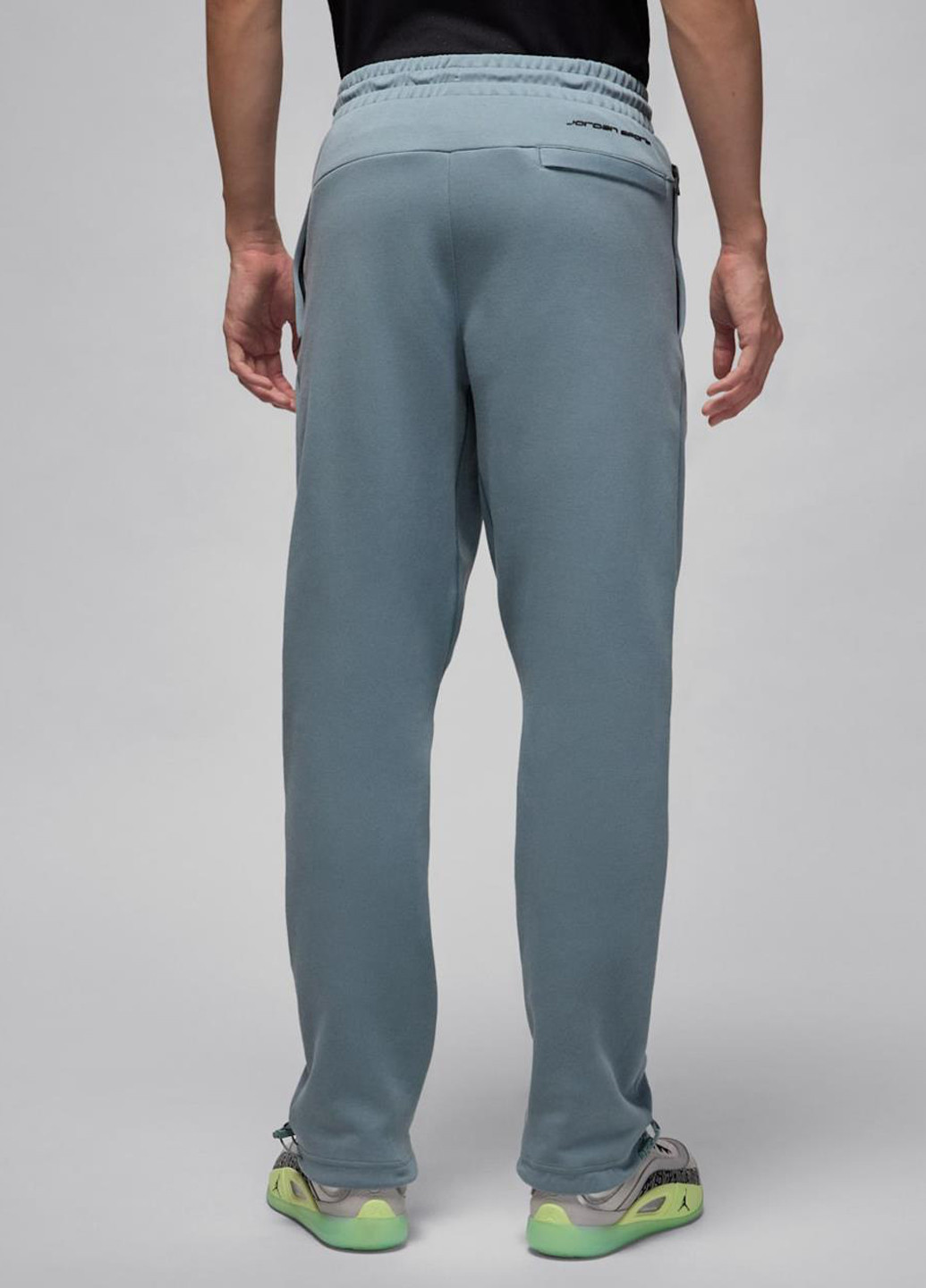 Серо-голубые спортивные, кэжуал демисезонные джоггеры брюки Jordan