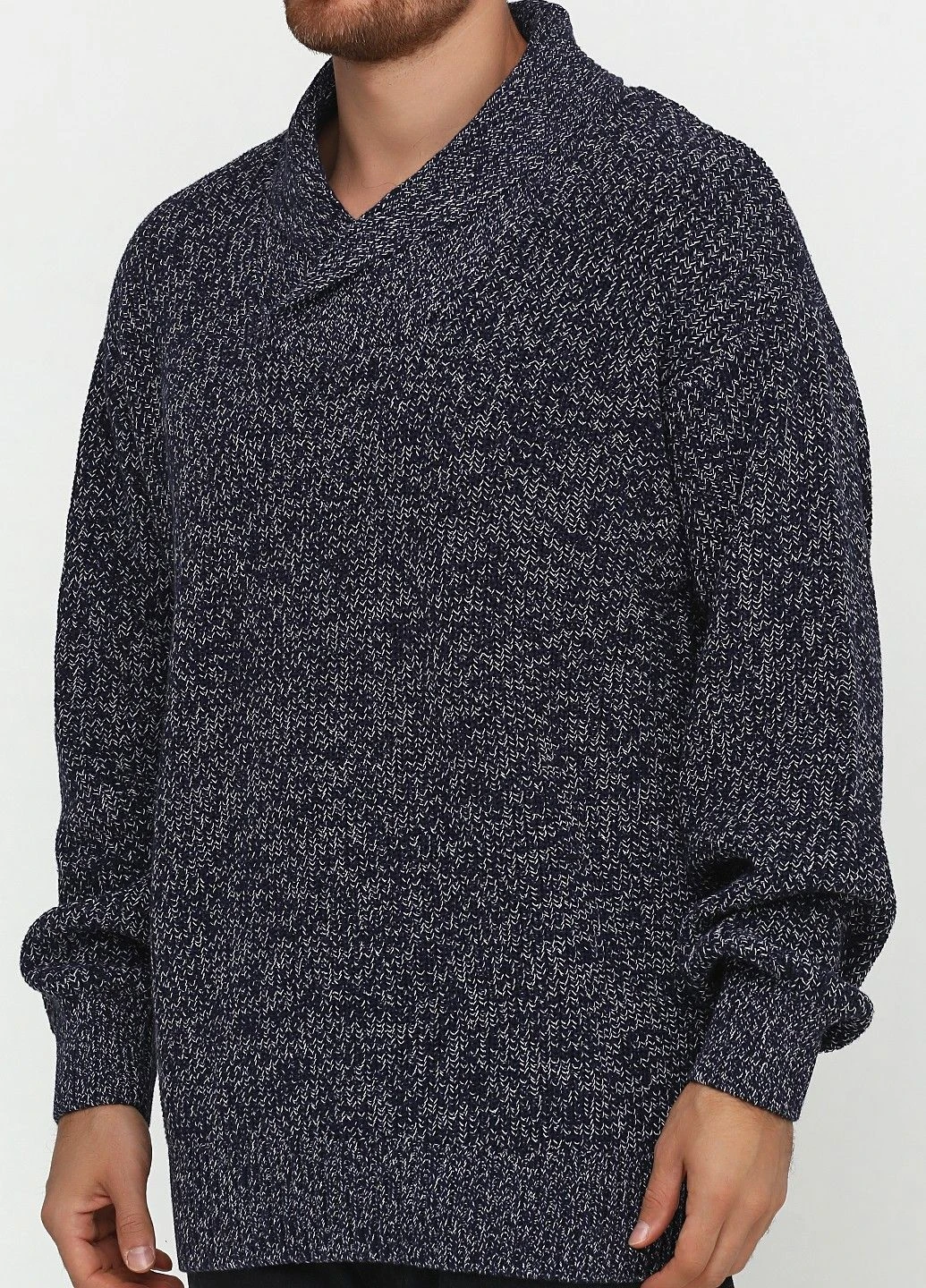 Синий демисезонный свитер H&M