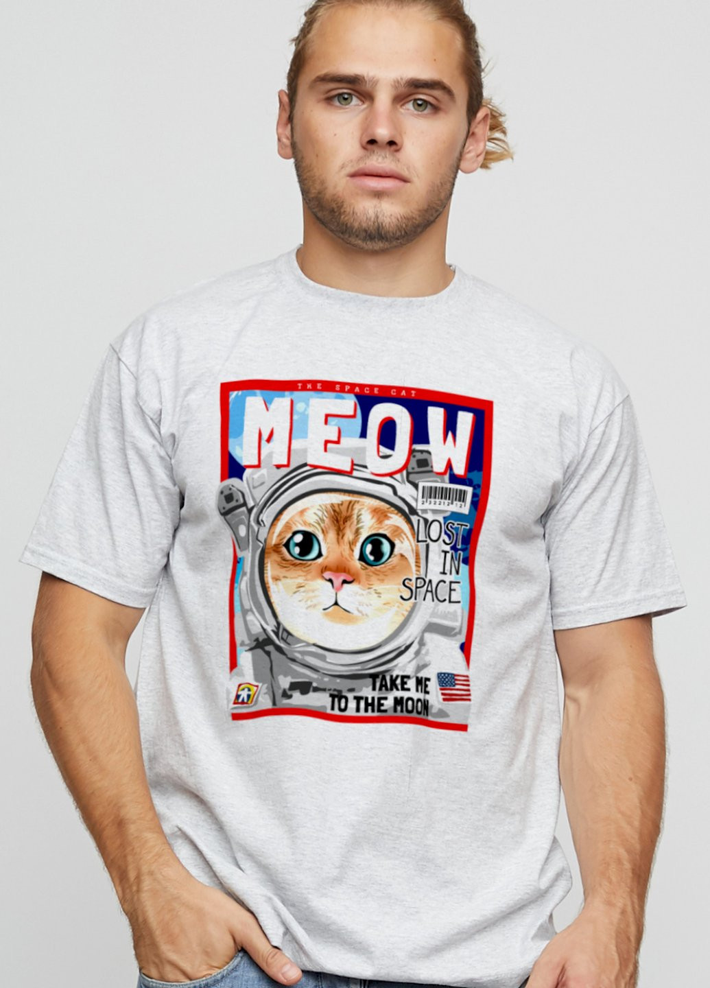 Сіра футболка чоловіча basic YAPPI