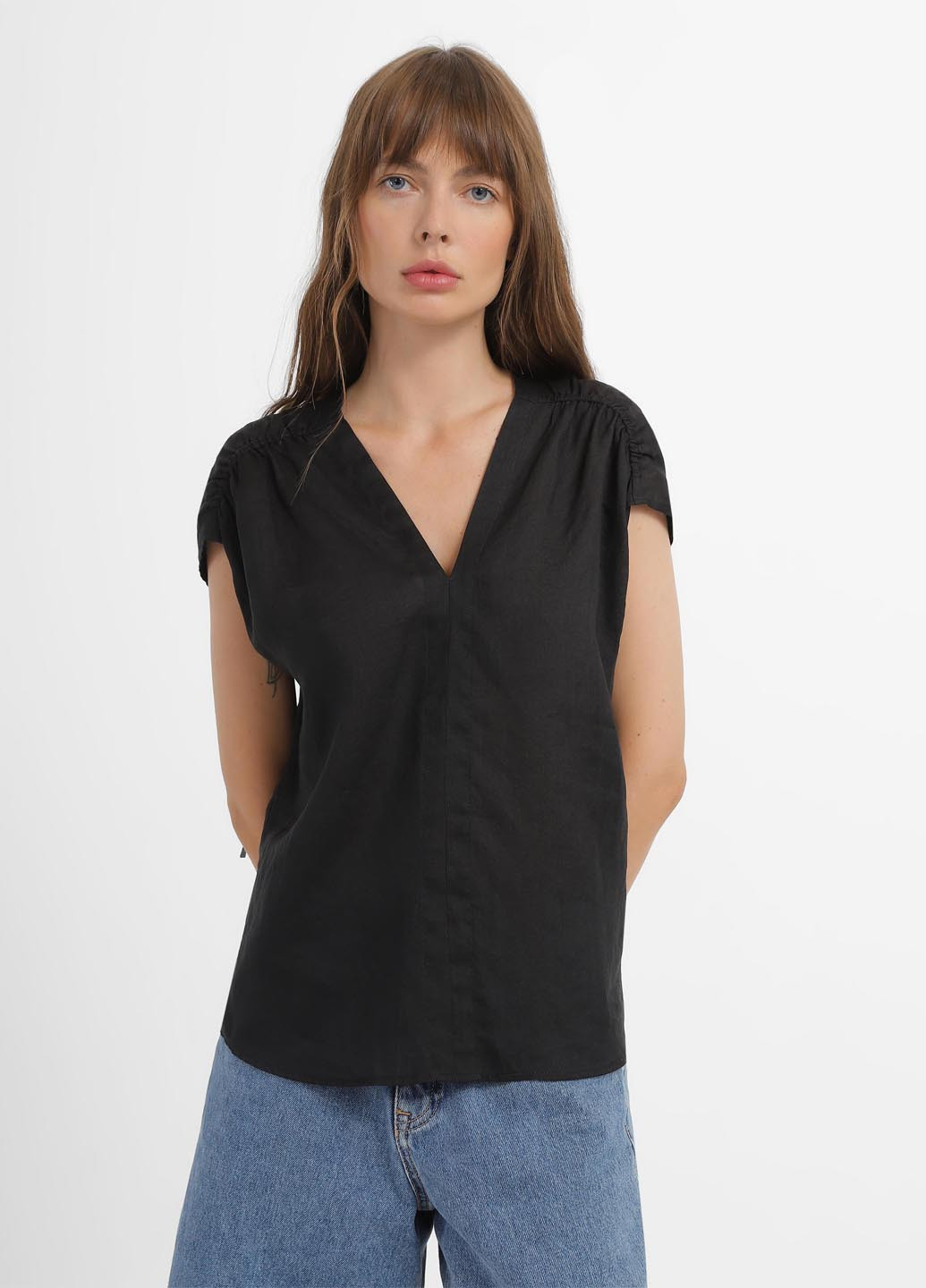 Чёрная блуза Marc O'Polo