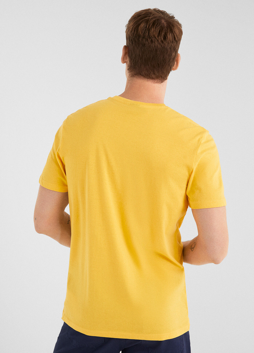 Желтая футболка Springfield