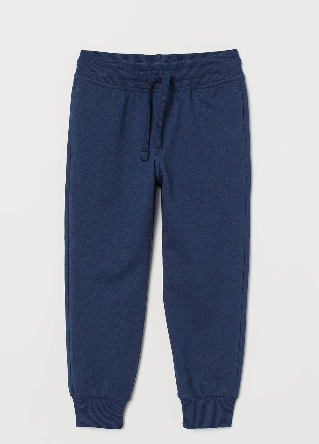 Темно-синие брюки H&M Basic