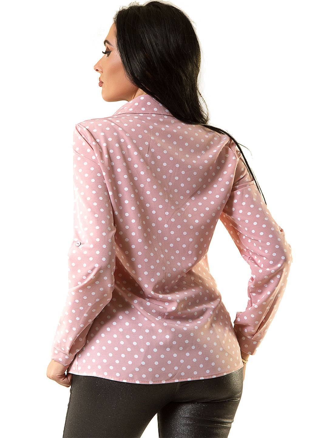 Світло-рожева демісезонна блуза Demma