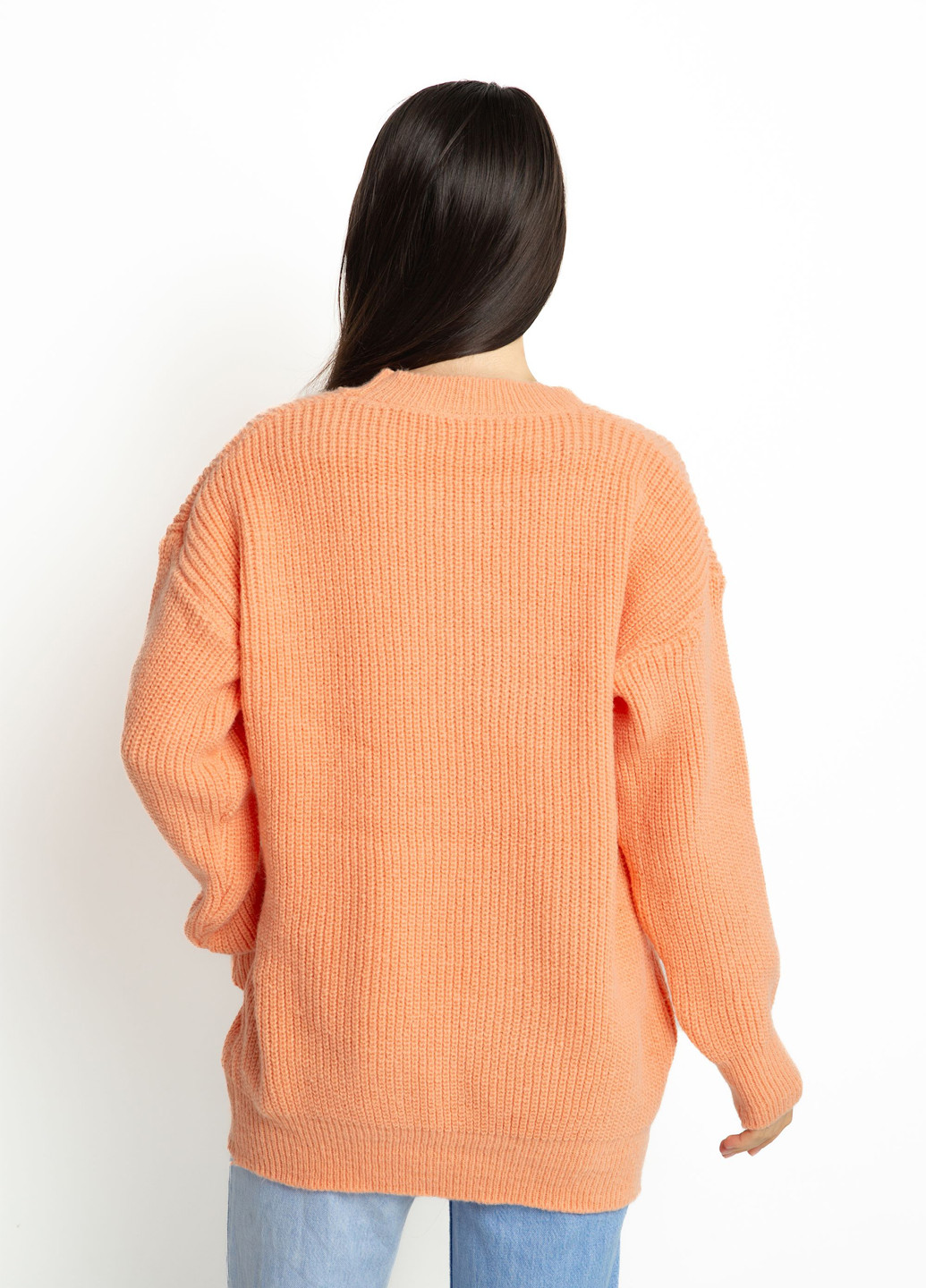 Персиковий демісезонний джемпер джемпер Time of Style