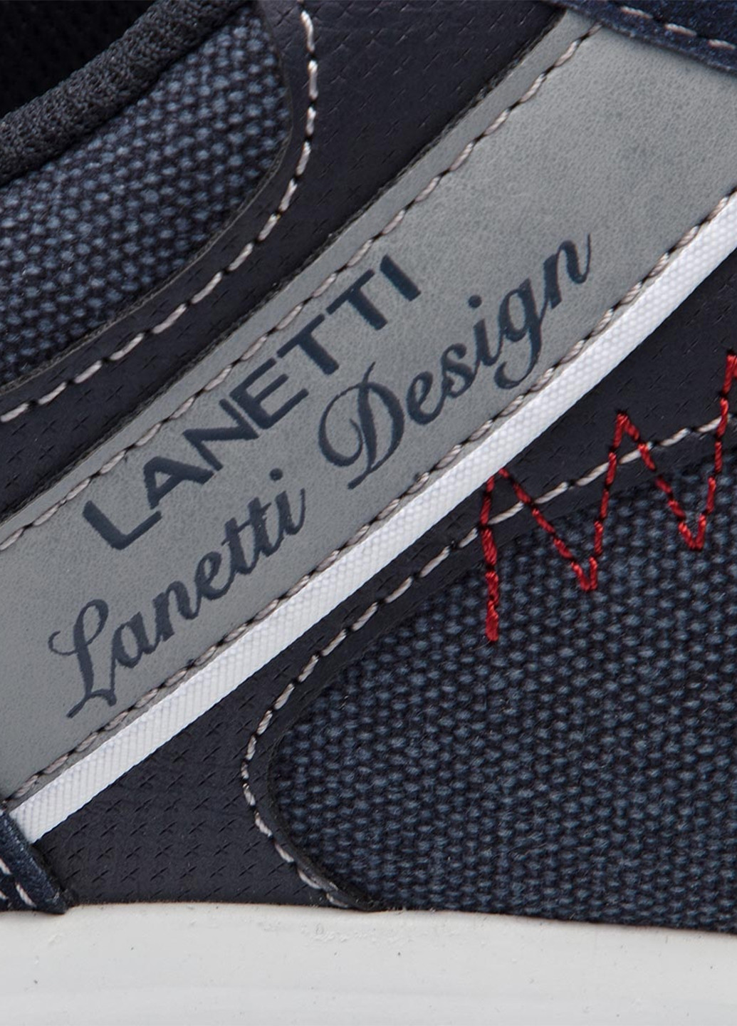 Темно-синие демисезонные напівчеревики Lanetti MP40-7659