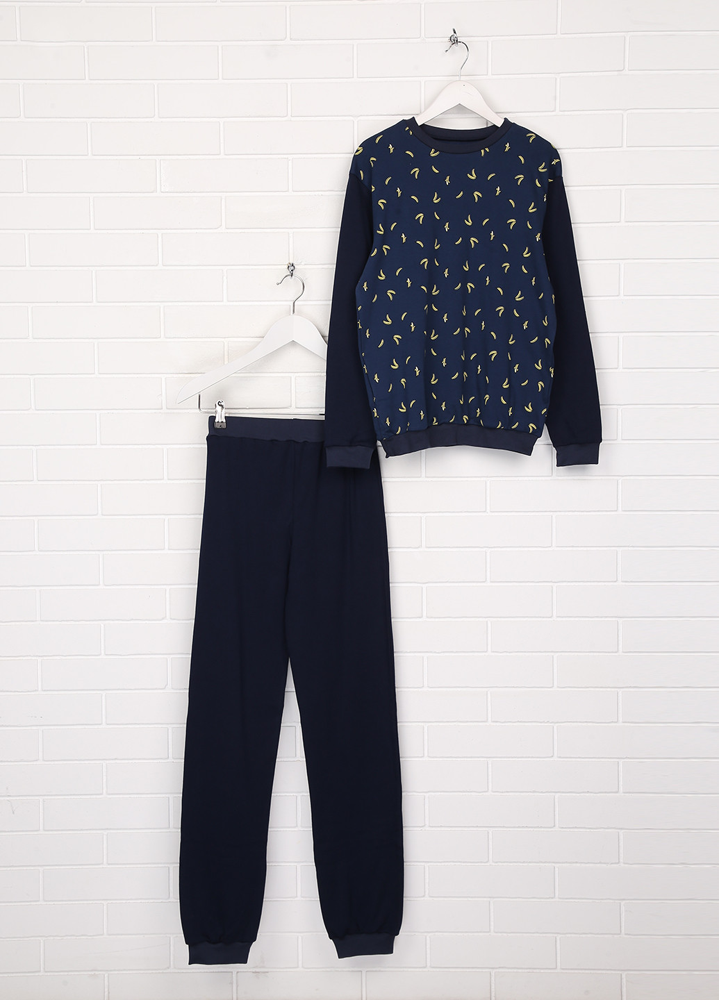 Темно-синя всесезон піжама (світшот, брюки) свитшот + брюки Malta