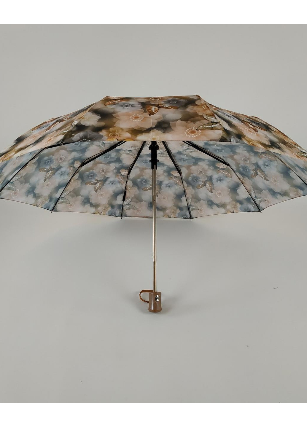 Комбинированный женский полуавтоматический зонт (499) 100 см S&L (189979065)