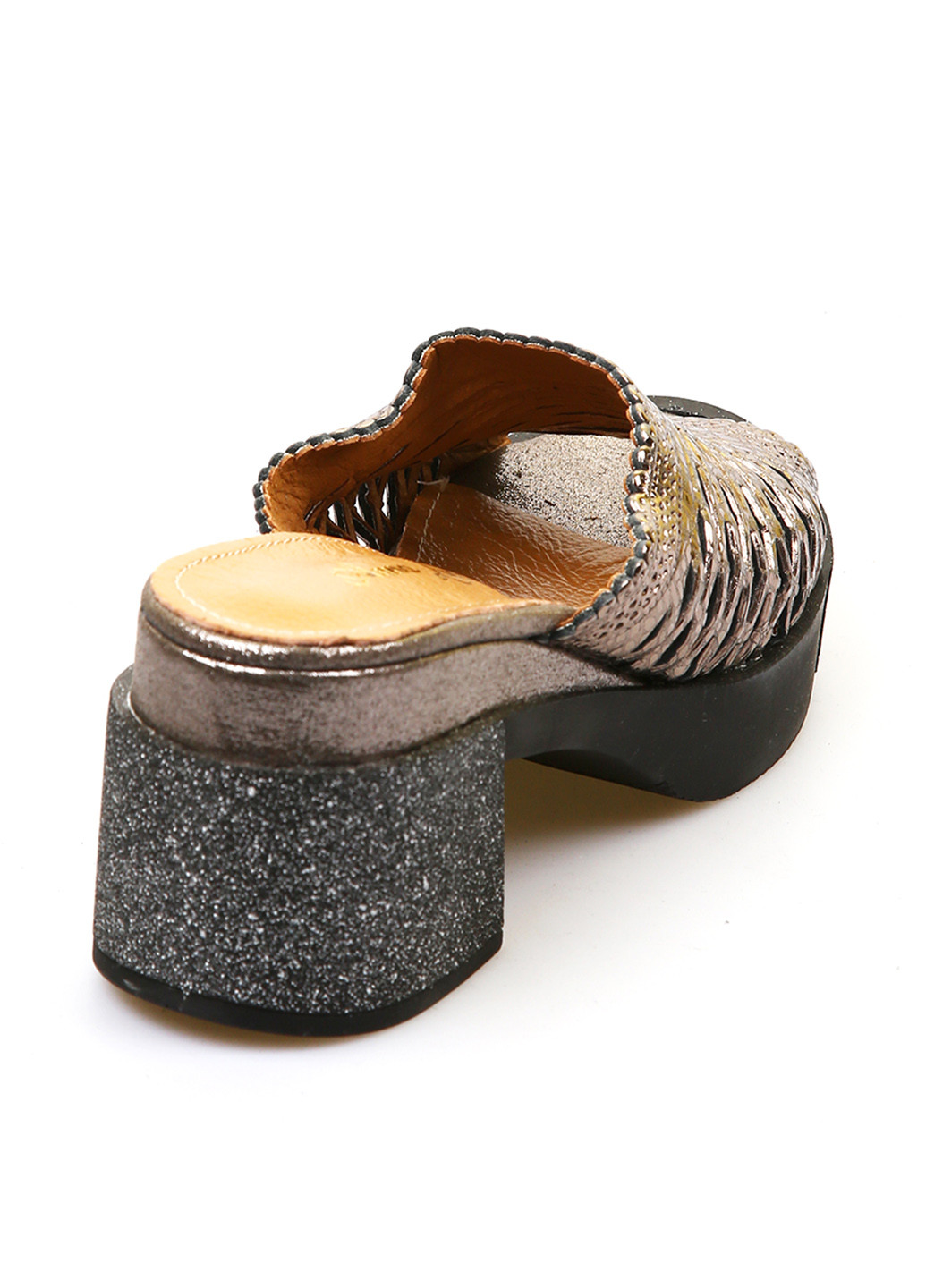 Цветные шлепанцы Anna Lucci с перфорацией