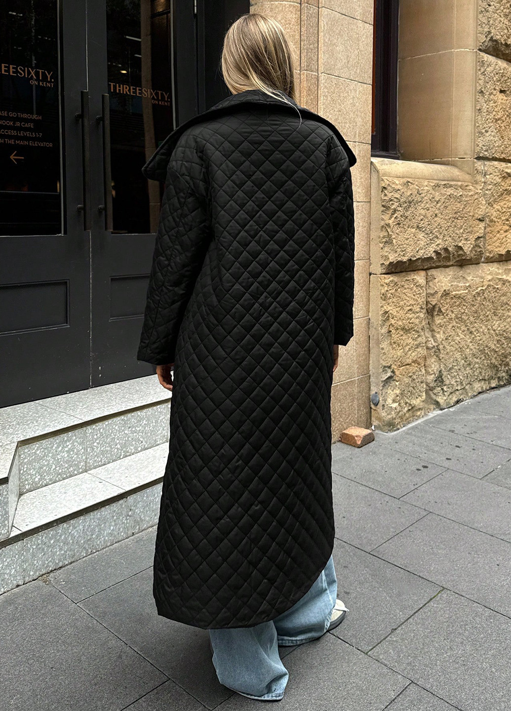 Чорна демісезонна куртка куртка-пальто SHEIN