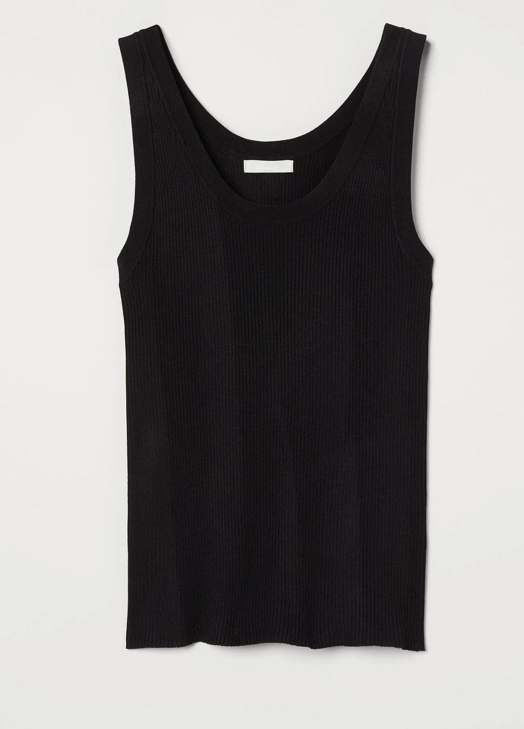 Топ літо,чорний, H&M Basic (256502918)