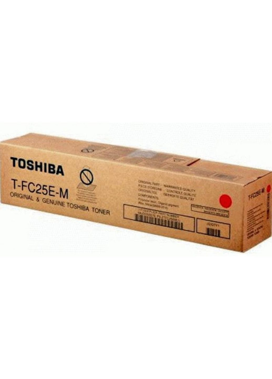 Тонер-картридж (6AJ00000201) Toshiba t-fc25em 26.8k magenta (247617793)