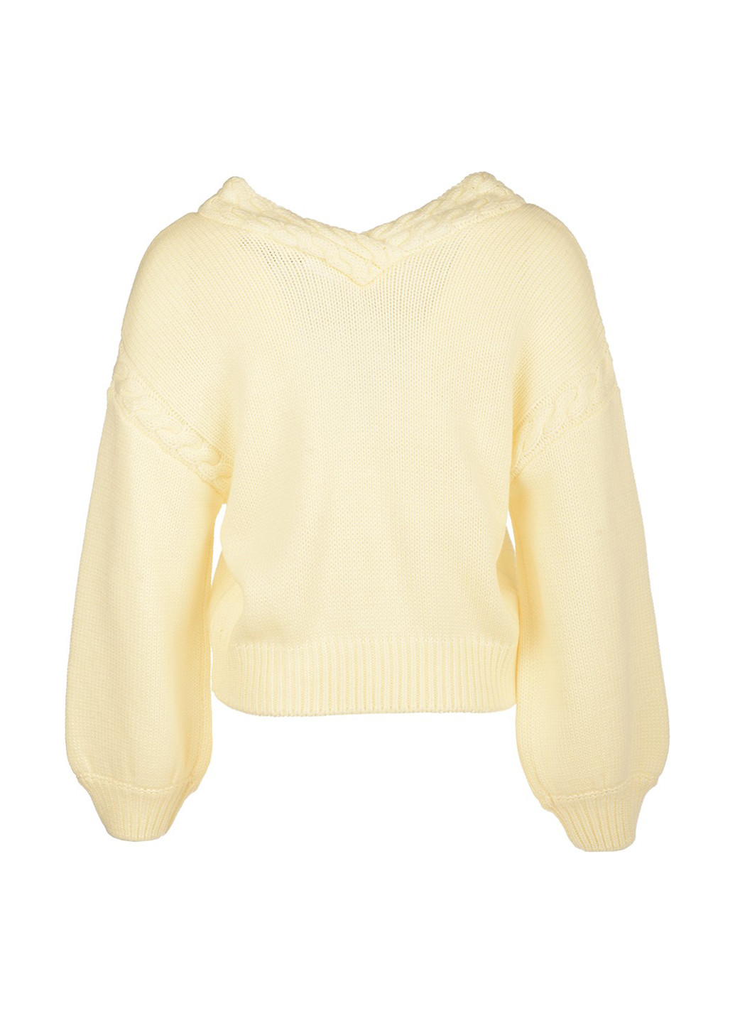 Молочный демисезонный джемпер пуловер LOVE REPUBLIC