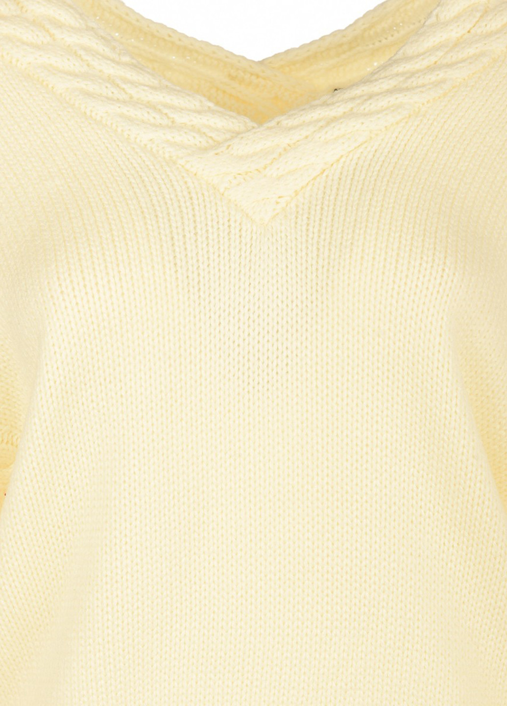 Молочный демисезонный джемпер пуловер LOVE REPUBLIC