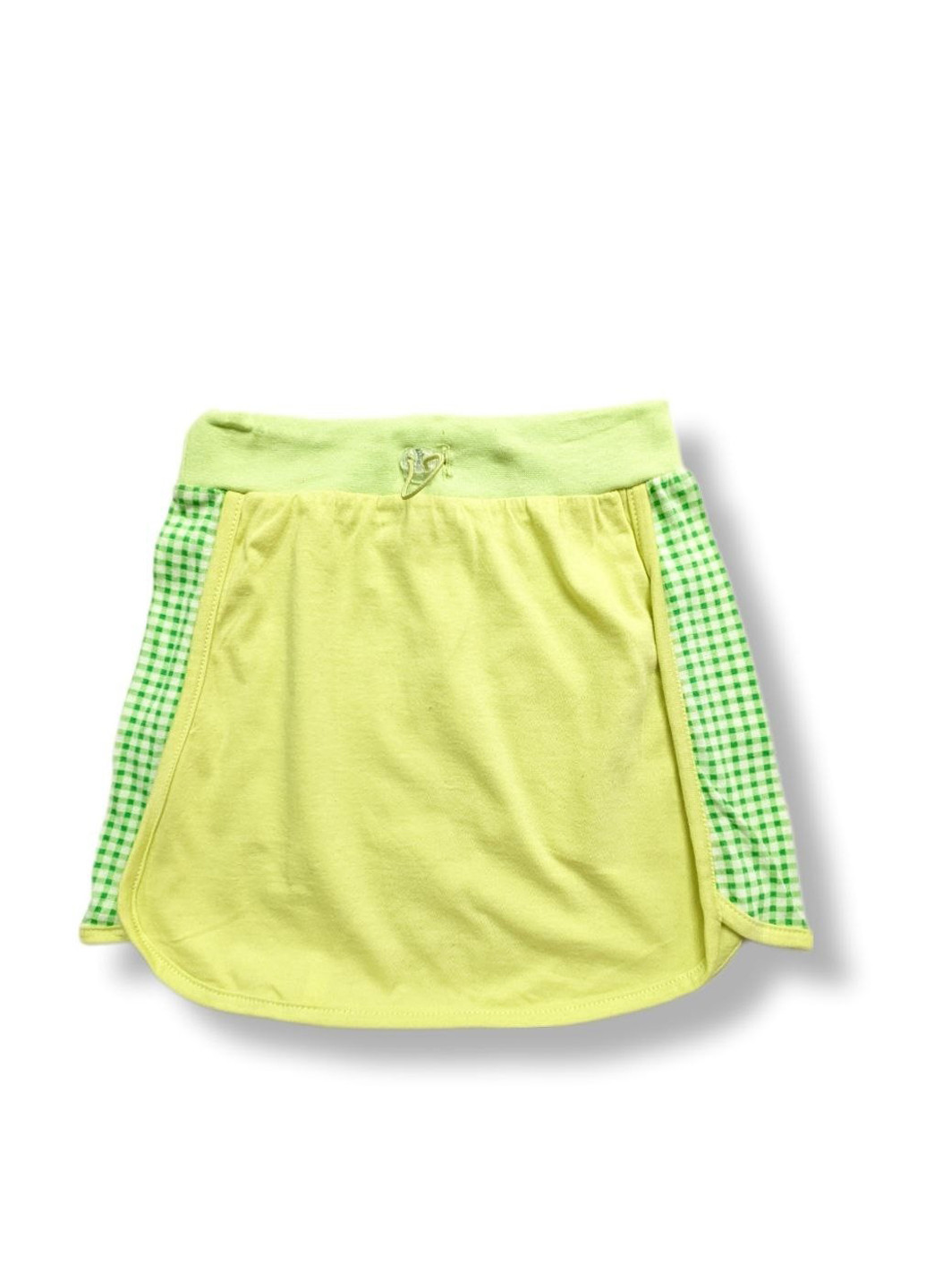 Разноцветная кэжуал в клетку юбка No Brand