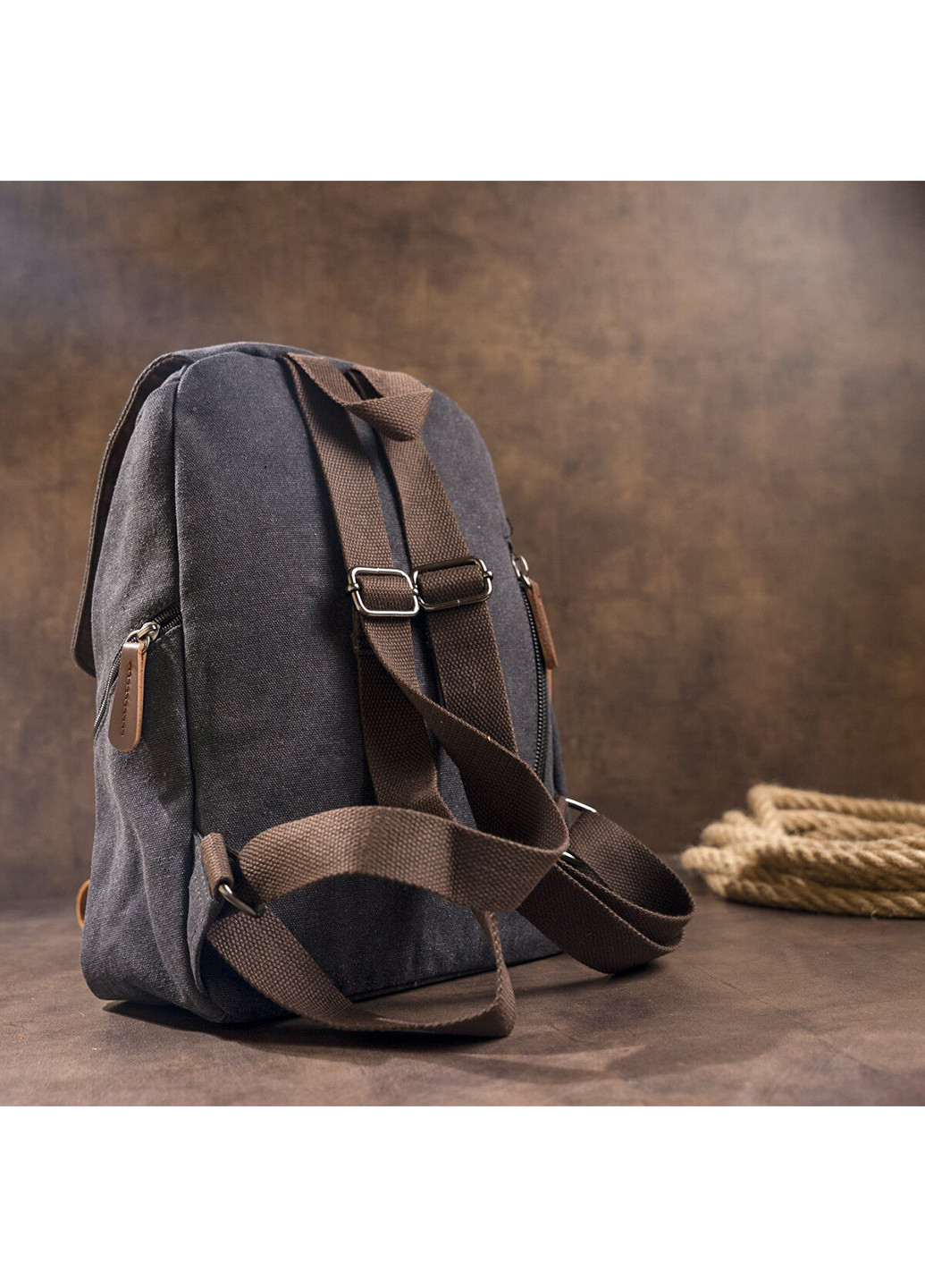 Жіночий текстильний рюкзак 34х25х9,5 см Vintage (252154680)