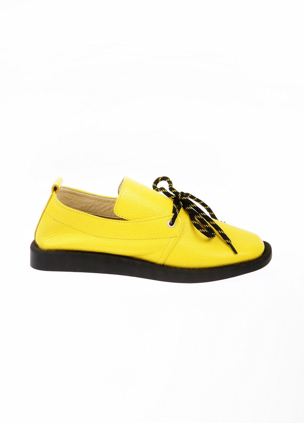 Туфлі Kluchini однотонні жовті кежуали