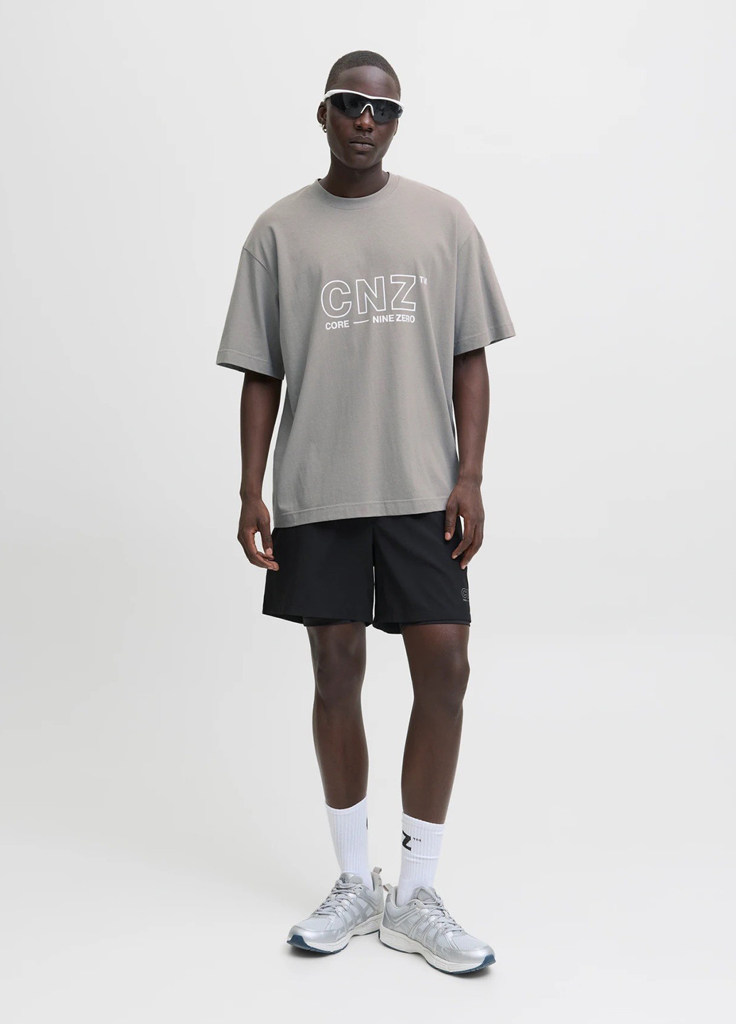 Сіра футболка Jack & Jones