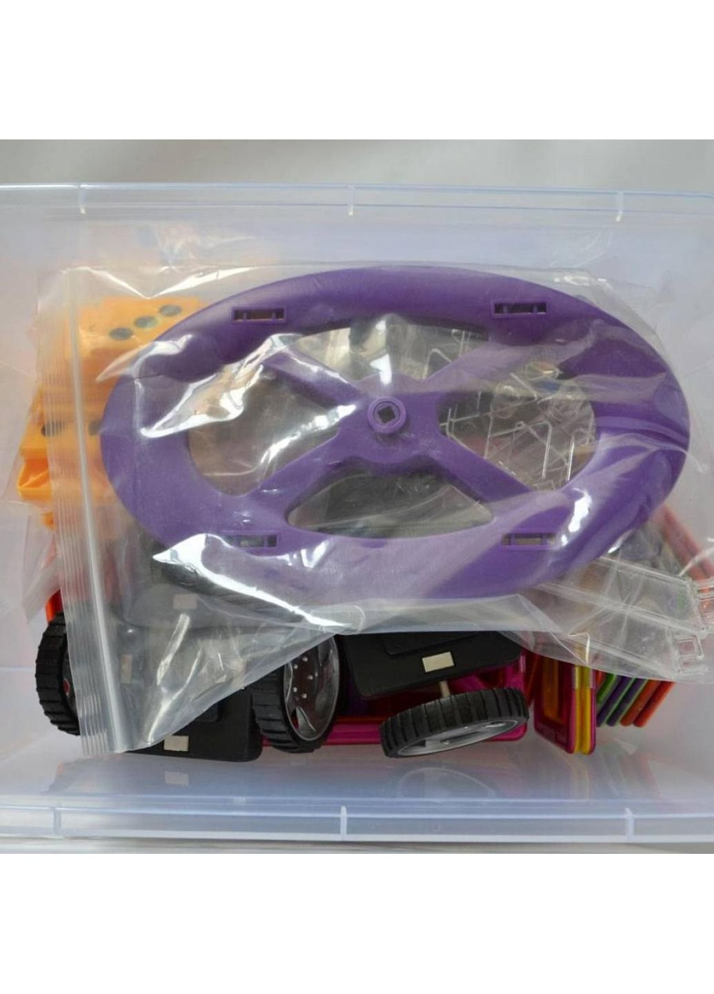 Конструктор (MK-198) Магнікон 198 деталей Plastic box (198484073)